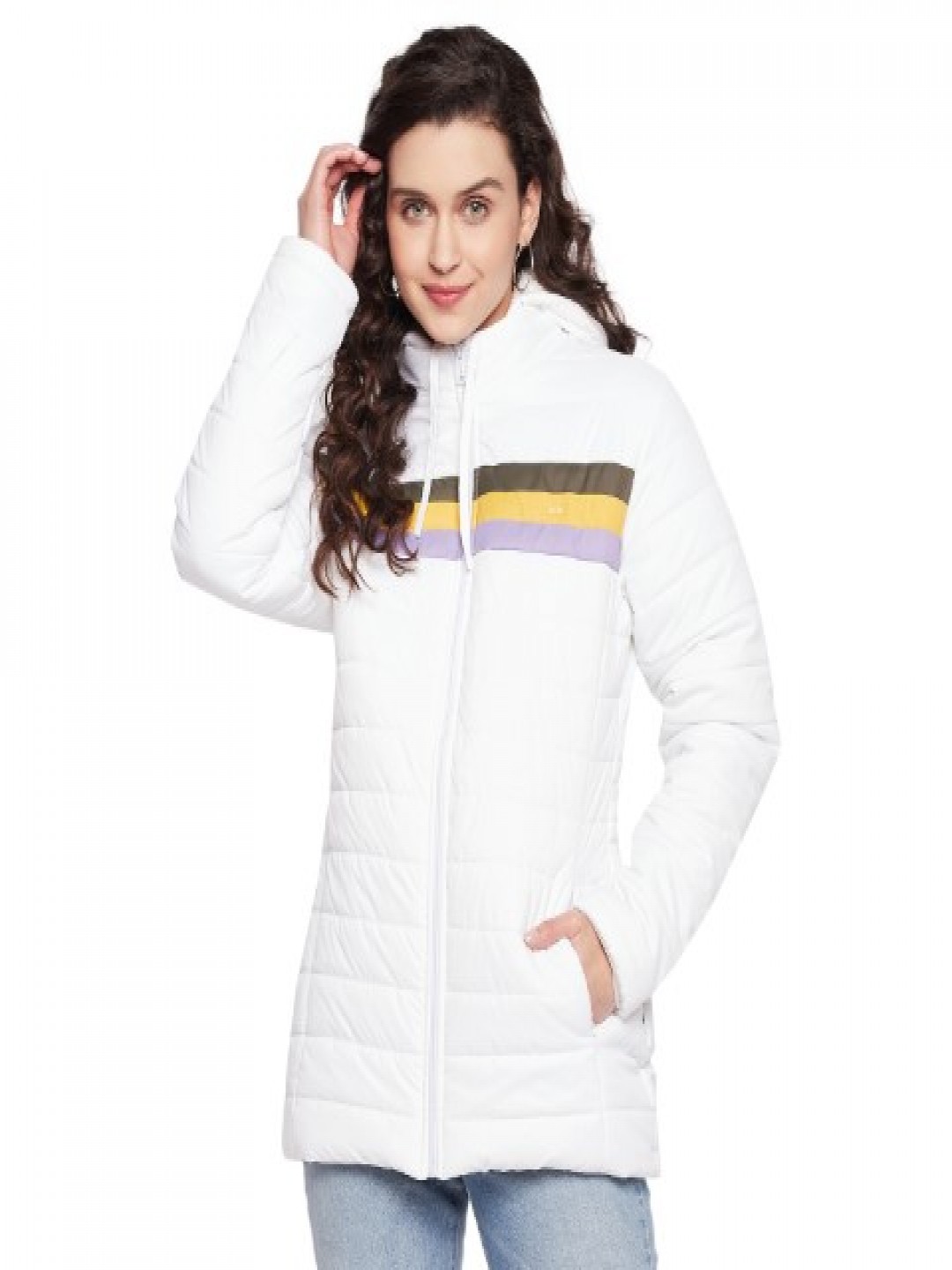 Ladies white lightweight jacket hot sale
